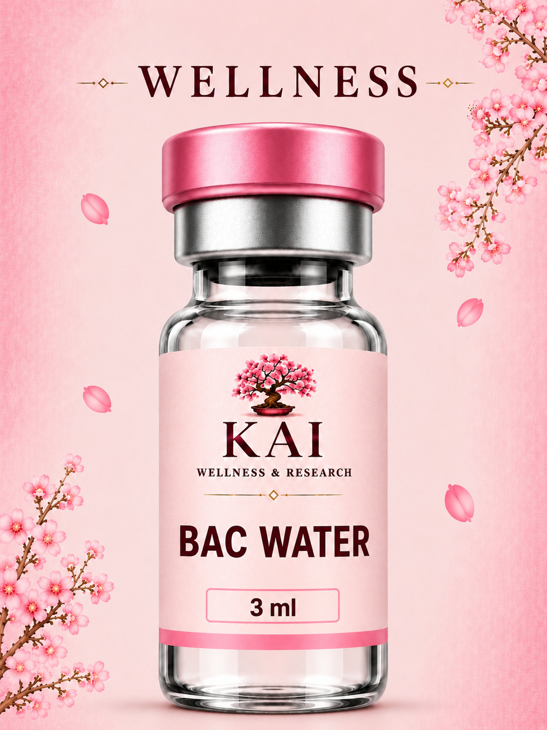 BAC Water 3ml