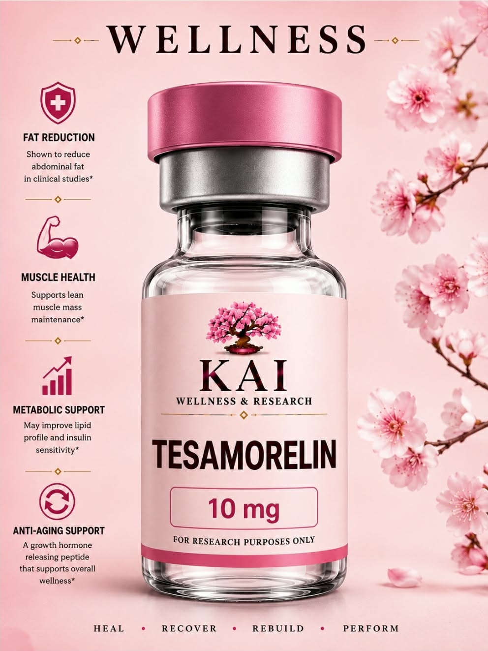Tesamorelin 10mg