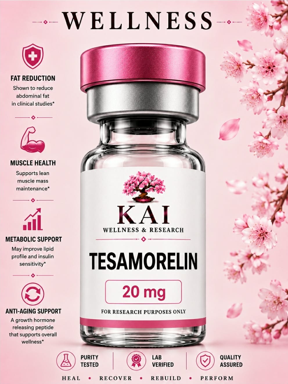 Tesamorelin 20mg